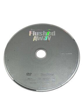 Flushed Away DVD Full Screen 2007 DreamWorks & Aardman Animation PG